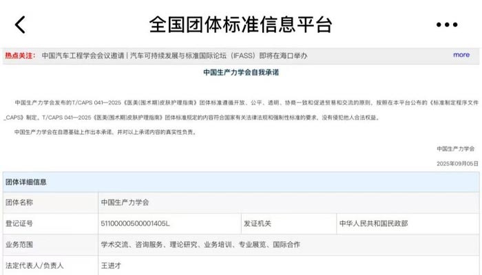 Saildar Medical sa podieľa na vývoji štandardov skupiny „Medical Beauty (perioperačná) starostlivosť o pleť“ oficiálne vydaných